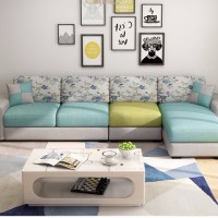 布艺沙发简约现代客厅家具整装组合沙发销售